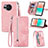 Leather Case Stands Flip Cover Holder S06D for Sharp Aquos R8