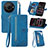 Leather Case Stands Flip Cover Holder S06D for Sharp Aquos R8s Pro