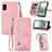 Leather Case Stands Flip Cover Holder S06D for Sharp Aquos wish3