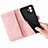 Leather Case Stands Flip Cover Holder S06D for Vivo T2x 5G