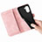 Leather Case Stands Flip Cover Holder S06D for Vivo Y02S