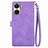 Leather Case Stands Flip Cover Holder S06D for Vivo Y02S