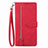 Leather Case Stands Flip Cover Holder S06D for Vivo Y35 4G