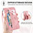 Leather Case Stands Flip Cover Holder S06D for Vivo Y77e 5G