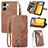 Leather Case Stands Flip Cover Holder S06D for Xiaomi Poco C65