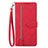 Leather Case Stands Flip Cover Holder S06D for Xiaomi Redmi 10 India