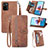 Leather Case Stands Flip Cover Holder S06D for Xiaomi Redmi Note 11 SE India 4G