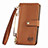 Leather Case Stands Flip Cover Holder S07D for Realme C30s