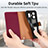 Leather Case Stands Flip Cover Holder S07D for Realme GT Neo6 5G