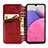 Leather Case Stands Flip Cover Holder S07D for Samsung Galaxy A33 5G