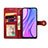 Leather Case Stands Flip Cover Holder S07D for Xiaomi Redmi 9 Prime India