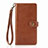 Leather Case Stands Flip Cover Holder S07D for Xiaomi Redmi Note 9