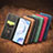 Leather Case Stands Flip Cover Holder S08D for Huawei Honor 50 5G