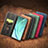 Leather Case Stands Flip Cover Holder S08D for Huawei Honor 60 5G