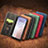 Leather Case Stands Flip Cover Holder S08D for Huawei Nova 7 SE 5G