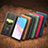 Leather Case Stands Flip Cover Holder S08D for Huawei Nova 8i