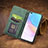 Leather Case Stands Flip Cover Holder S08D for Huawei Nova 8i