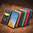 Leather Case Stands Flip Cover Holder S08D for Huawei P50