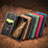 Leather Case Stands Flip Cover Holder S08D for Sharp Aquos Sense6