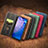 Leather Case Stands Flip Cover Holder S08D for Sharp Aquos Zero6