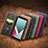 Leather Case Stands Flip Cover Holder S08D for Wiko Y61