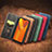 Leather Case Stands Flip Cover Holder S08D for Wiko Y62