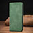 Leather Case Stands Flip Cover Holder S08D for Xiaomi Mi 10S 5G Green