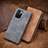 Leather Case Stands Flip Cover Holder S08D for Xiaomi Redmi 10 4G