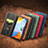 Leather Case Stands Flip Cover Holder S08D for Xiaomi Redmi 10 Power