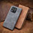 Leather Case Stands Flip Cover Holder S08D for Xiaomi Redmi 10C 4G