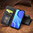 Leather Case Stands Flip Cover Holder S08D for Xiaomi Redmi 9