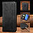 Leather Case Stands Flip Cover Holder S08D for Xiaomi Redmi 9