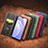 Leather Case Stands Flip Cover Holder S08D for Xiaomi Redmi 9 Power