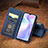 Leather Case Stands Flip Cover Holder S08D for Xiaomi Redmi 9AT