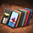 Leather Case Stands Flip Cover Holder S08D for Xiaomi Redmi Note 10 4G