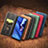 Leather Case Stands Flip Cover Holder S08D for Xiaomi Redmi Note 10 JE 5G