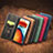 Leather Case Stands Flip Cover Holder S08D for Xiaomi Redmi Note 10 Pro 5G