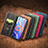 Leather Case Stands Flip Cover Holder S08D for Xiaomi Redmi Note 11 5G