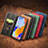 Leather Case Stands Flip Cover Holder S08D for Xiaomi Redmi Note 12 Pro 4G