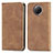 Leather Case Stands Flip Cover Holder S08D for Xiaomi Redmi Note 9 5G