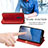 Leather Case Stands Flip Cover Holder S09D for Nokia C3