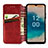 Leather Case Stands Flip Cover Holder S09D for Nokia G22