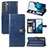 Leather Case Stands Flip Cover Holder S09D for Samsung Galaxy S21 FE 5G