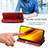 Leather Case Stands Flip Cover Holder S09D for Xiaomi Poco X3 NFC