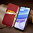 Leather Case Stands Flip Cover Holder S09D for Xiaomi Redmi 10X 5G