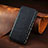 Leather Case Stands Flip Cover Holder S09D for Xiaomi Redmi Note 10 4G