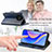 Leather Case Stands Flip Cover Holder S10D for Huawei Enjoy 50 Pro