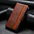 Leather Case Stands Flip Cover Holder S10D for Huawei Honor X9a 5G