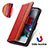 Leather Case Stands Flip Cover Holder S10D for Motorola Moto G13