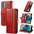 Leather Case Stands Flip Cover Holder S10D for Nokia G22